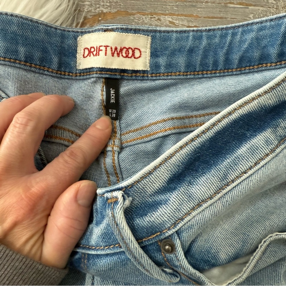 Driftwood Jackie Embroidered Jeans - Picture 5 of 6
